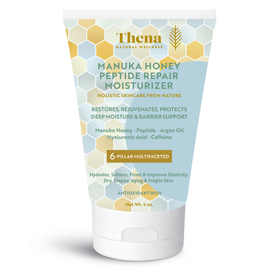 Organic Manuka Honey Peptide Moisturizer 4oz